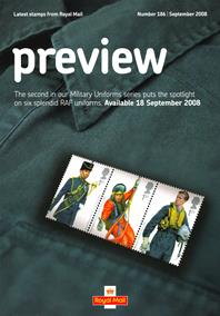 Royal Mail Preview 186 - Military Uniforms - RAF