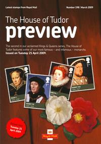 Royal Mail Preview 198 - The House of Tudor